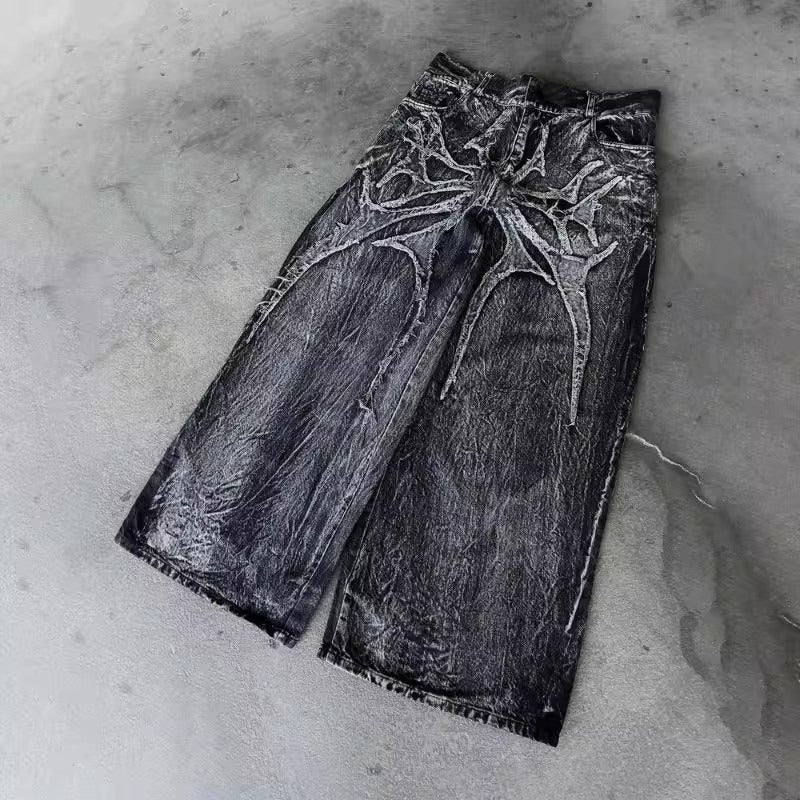 Street wide-leg jeans