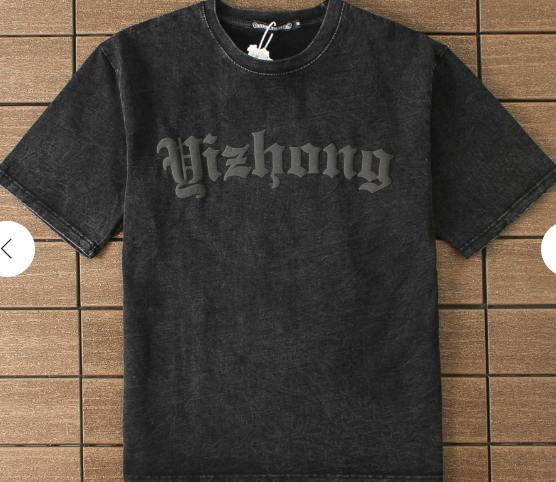 Printed short sleeve T-shirt half sleeve