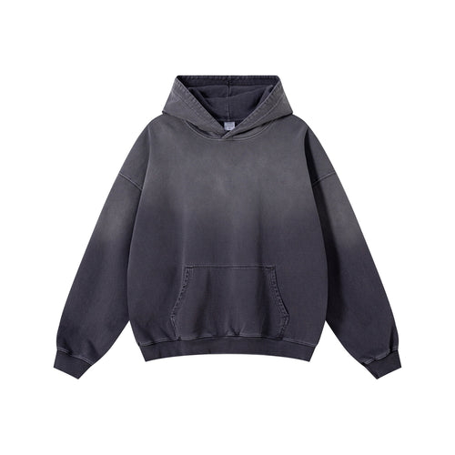 Hoodie with macaque